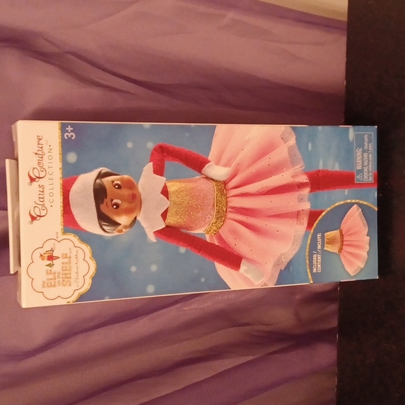 lumistella Other - New Elf On The Shelf Claus Couture Pink Sparkle Party Dress